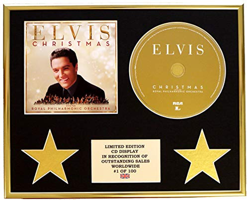 Everythingcollectible Elvis Presley/CD-Darstellung/Limitierte Edition/COA/Christmas with Elvis & THE ROYAL Philharmonic Orchestra