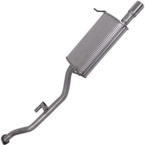 BESTPRICE 1x Endschalldämpfer Kompatibel mit BMW 3er Compact (E36)