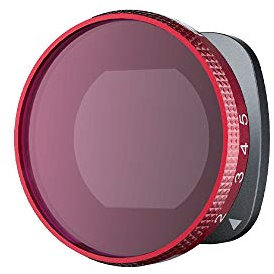 PGYTECH DJI Pocket 2 Objektivfilter Set UV VND Einstellbare CPL ND ND16 ND32 ND4-PL ND8-PL für DJI Osmo Pocket/Pocket 2 (VND 2-5 Filter)