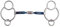AK AKRS-2637 Universal-Trense, lockerer Ring, drehbar, Doppeltrense, für Pferde, süßes Eisen, 12,7 cm, blau-Silber