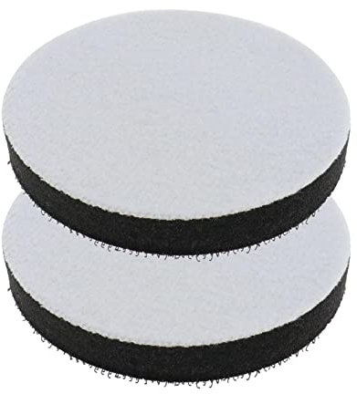ECSiNG Lot de 2 tampons de ponçage souples en mousse de 7,6 cm pour ponceuse pneumatique et électrique de 7,6 cm