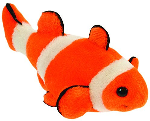 alles-meine.de GmbH Fingerpuppe - Fisch Clownfisch - Wassertier - Fische Tier Wasser Handspielpuppe - Finger Handpuppe - für Kinder & Erwachsene/Ozean
