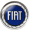 Fiat 21208 Adesivo 3D Ufficiale Logo Blu, in Poliuretano, Diam. 58 mm