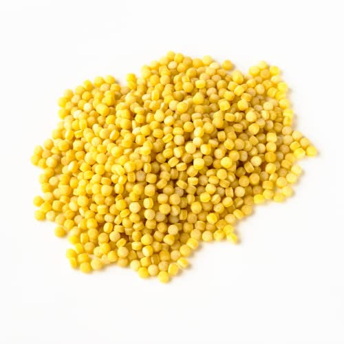Hirse | geschälte Goldhirse | 100 % glutenfreie Getreidesorte (800 g)
