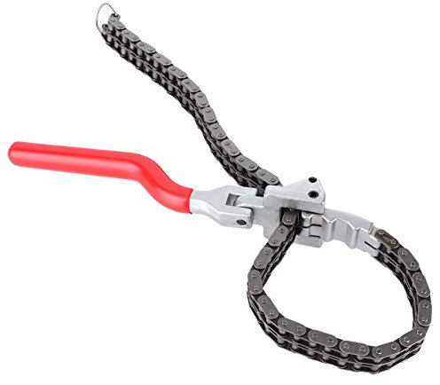 Chiave a Chiave per Filtro Olio a Catena Chiave per Rimozione Filtro Regolabile Ergonomica da 13,8 Pollici