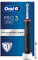 Oral-B PRO 3 series 3 Elektrische Zahnbürste/Electric Toothbrush,2 Sensitive Clean Aufsteckbürsten,3 Putzmodi und visuelle 360° Andruckkontrolle für Zahnpflege, Geschenk Mann/Frau, schwarz, 1 stück