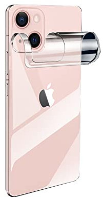 CUFEREDU 2 uds 3D Protector de Pantalla Trasera Flexible para iPhone 12 6.1 Película de Hidrogel de la Tapa Trasera Transparente de TPU A Prueba de Explosiones
