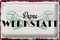FEMER Blechschild Spruch 30x20cm Papas Werkstatt