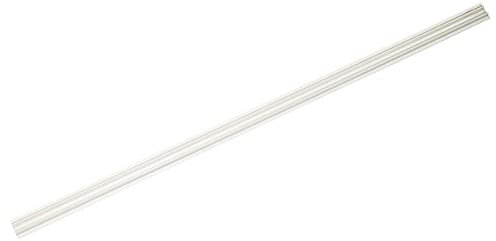 QAZQA - 1-Phasen Schienenabdeckung weiß 87 cm - Iconic - Kunststoff Länglich - LED geeignet