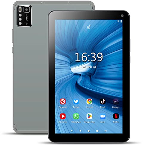 Padgene Android 11 Tablet, 7 Inch Tablets Pad with 3GB RAM 32GB ROM(TF 512GB), Quad Core, 2MP+5MP Dual Camera, Bluetooth, WiFi, USB Type-C