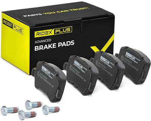 RIDEX PLUS 402B0141P Bremsbelagsatz Bremsbeläge Hinten Kompatibel mit MERCEDES-BENZ VITO Bus W639