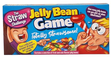 Jelly Bean Game Straw or Chopstick Challenge Exciting Christmas Party Fun - Sweet Candy Treats 150 Grams Box (Chopstick Challenge)