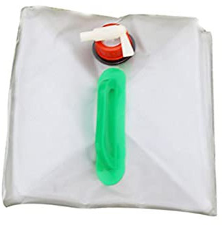 POPETPOP Bidon Eau Pliable Portable Avec Robinet Anti-fuite Et Poignée Pliante Conteneur Souple Résistant à Randonnée Camping Escalade