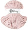 Bobbiny Makramee-Schnur, geflochten, 5 mm, Pastellrosa, 100 m