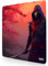 Tilt Schreibtischunterlage 50x50 cm Gaming Mauspad XXL | Rutschfester Mousepad Groß für Schreibtisch und PC Gadgets | Wasserdichter Desk Mat (Red Assassin 2)