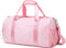 Sac de Sport Enfant Fille Sac Polochon Enfant Sac de Voyage Grande Capacité avec Compartiment à Chaussures et Poche Humide