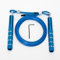 Corde à sauter, corde à sauter de vitesse pour l'exercice de remise en forme, corde à sauter réglable pour adultes pour hommes, femmes, enfants, filles (Bleu)