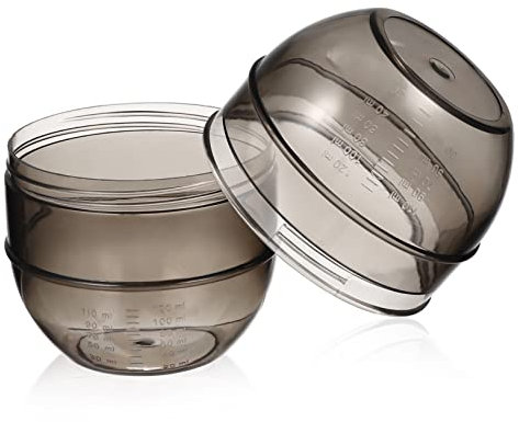 Ipetboom Mezclador Tinte Pelo Cuenco Para Teñir Tazón Para Tinte El Cabello Botella Mezcladora