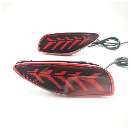 1 Paar Auto-Rücklichter, Rücklichter, Stoßstangenlicht, Nebelschlussleuchte, Bremslicht, Blinker, für Kia Seltos 2019 2020 2021(3 Funktion)