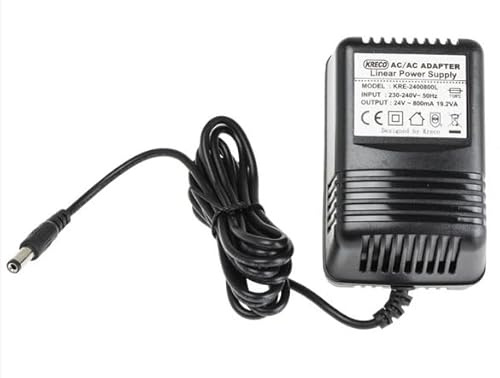 Netzadapter, AC / AC, 220 V auf 24 V, 800 mA, Anschluss 5,5 x 2,1 mm