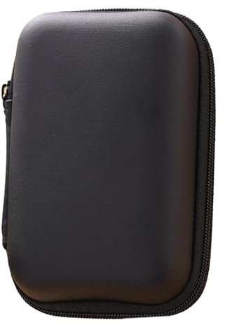 Tech -Zubehör -Tasche - Leichter Veranstalter, sicherer Reißverschlusshalter | Mehrzweck -Reise -Beutel mit Fächern für Kopfhörer, Strombanken, USB -Laufwerke und Desk Essential Organisation