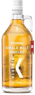 Störtebeker Whisky | Single Malt Klassik | 500ml Growler Flasche | 3 Jahre | 40% Alkohol | Mehrfach international prämiert