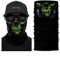 ShopINess Unisex Schlauchschal Halswärmer Neckwarmer Multifunktions schlauchtuch totenkopf für Motorrad Bikes Sport Festival Halloween Karneval - Totenschädel (Predator)