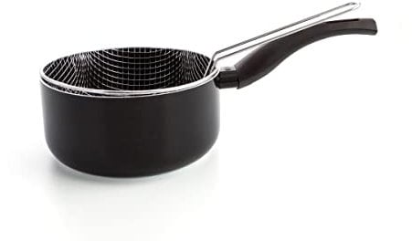 Quid Hydra Cazo Aluminio Con Cesta 18cm - 4,4l Aluminio Apto Vitrocerámica Apto Inducción 2 Capas Antiadherentes