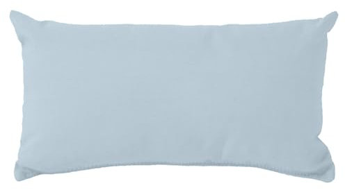 Original Sleep Company Head Pillow For Sunlounger - Comfortable Hollow-Fibre Sun Lounger Head Cushion for Garden Patio Sunbed and Deckchair, Machine Washable - 50cm x 25cm, Sky Blue, Pack of 2