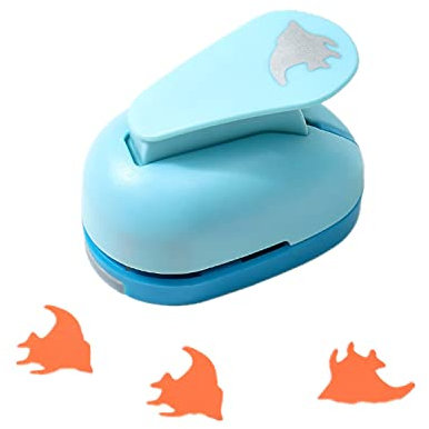 ODETOJOY Handheld-Stanzer für Scrapbooking, Ausräumung, Gravur, Album, Karten, Papier, Basteln, Locher mit Form (tropischer Fisch)