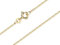 Silberketten-Store Erbskette, Goldkette 1,1mm Breite - 333 Gold, in vielen Längen verfügbar