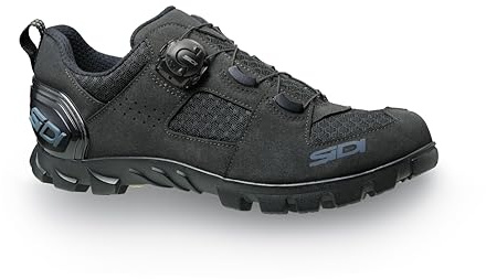Sidi MTB Turbo, Unisex Erwachsene, Schwarz, 47 EU, Schwarz, 47 EU