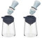 OneUan Aceitera Dispensador con Brocha Silicona,2 piezas, 3 en 1 Cristal 350 ml, Dispensador Aceite Brocha, con Pincel para Cocinar, Ensalada, Hornear, Barbacoa..