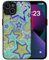 MAYCARI Aesthetic Blue Star Matte Phone Case Designed for iPhone 14 Pro, Translucent Frosted Hard PC Back Soft TPU Bumper Anti-Scratch Ultra Slim Shockproof Case for Girls Boys Women Men(Black)