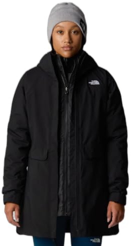 THE NORTH FACE Damen Dryvent Mono Triclimate Parka, Tnf Black, XS