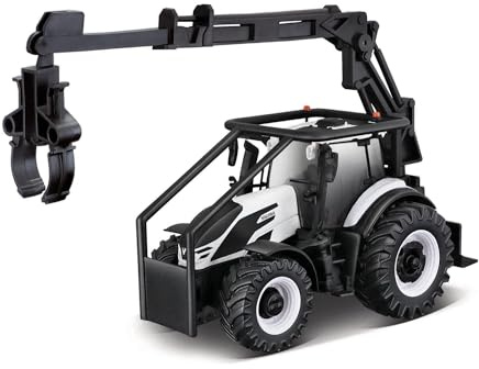 10CM VALTRA M2Q Tractor with Front Loader Log Loader and 3 LOGS