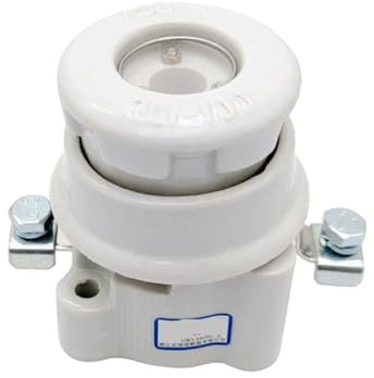 FELEA RL1-100 500 V 100 A Spiralsicherungskörper, Basisträger, Keramik-Sicherungshalter