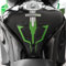 Resin Bike Adesivi Moto Compatibile con Kawasaki Ninja 1000 SX 2024. Protezioni Paraserbatoio da Urti e Graffi. Adesivi Resinati con Effetto 3D Made in Italy