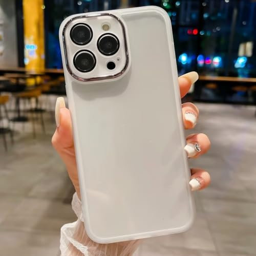 ATISIJIE Clear Case for IPHONE 6 / 6S / 6G,Shockproof for Girls Women Soft TPU Bumper Protective Phone Case for IPHONE 6 / 6S / 6G-White