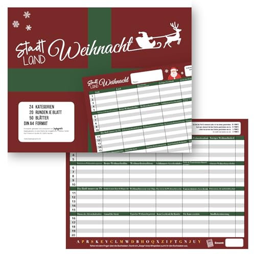 Stadt Land Weihnachten