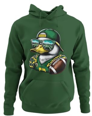 knut Fashion & Streetwear Kapuzenpullover Herren American Football Männer Hoodie mit Kapuze Outfit Ducks Pullover Clothes Größen XS-5XL