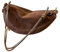 KURTIK Wildleder Tote Bag für Frauen, Innentasche Halbmond Tasche Zipper Crossbody Bag, Damen Geldbörse Slouchy Hobo Handtasche Braun Retro Top Handle Bag (Kaffee,Einheitsgröße)