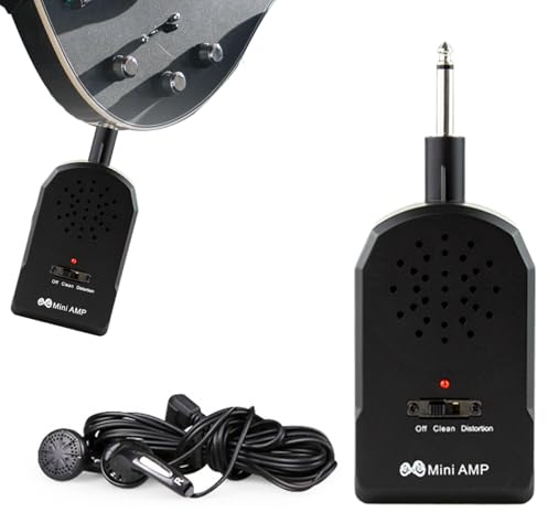 Amplificador de guitarra inalámbrico - Mini amplificador, Bass Booster | Equipo de control del, máquina de sonido portátil, dispositivo de mejora práctico, equipo potente para