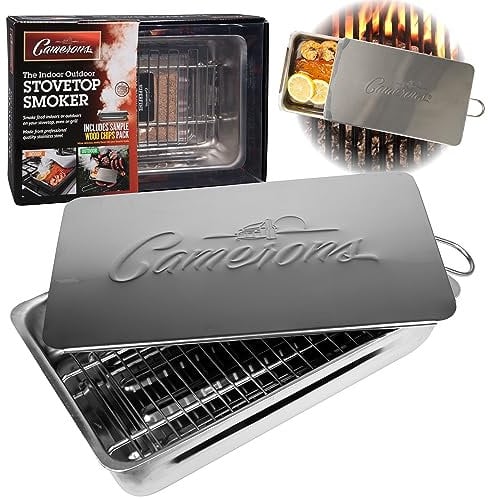 Camerons Fumoir compact pour cuisinière d'intérieur et d'extérieur – Idéal pour entrée de gamme