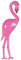 Everflag Wanddeko Flamingo