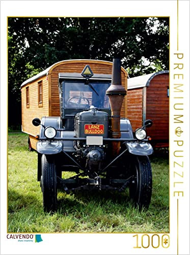 CALVENDO Puzzle Historische Traktoren 1000 Teile Puzzle hoch | Lege-Größe cm Foto-Puzzle für glückliche Stunden