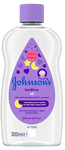 Johnsons Baby Schlafenszeit Öl Lavendel 300Ml - Packung mit 6