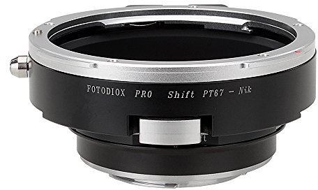 Fotodiox Pro Shift Lens Mount Adapter Compatible with Pentax 6x7 Lenses on Nikon F Mount Cameras
