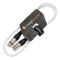 Male to Female XLR Mic Lead/Balanced Microphone/Mic Patch Cable / 7 Colours 1m White