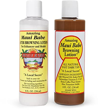 Maui Babe Before and After Sun Pack (Browning Lotion 200 ml, efter browning Lotion 200 ml) av Maui Babe